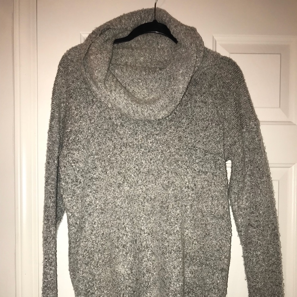 Light grey turtleneck